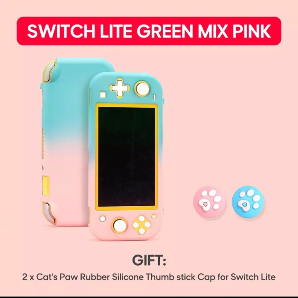 Brand new Nintendo Switch Case blue and pink